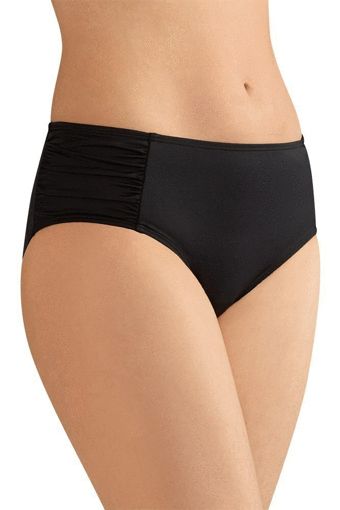 Picture of AMOENA COCOS M HEIGHT PANTY 71124 - BLACK SIZE 10 
